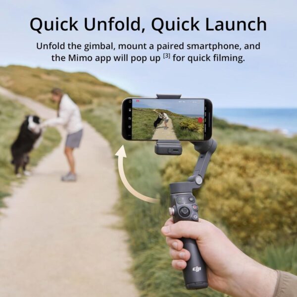 DJI Osmo Mobile 7P smartphone stabilizer – available now at AX Store Kuwait, perfect for mobile video creators