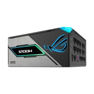 ASUS ROG THOR 1200W PLATINUM III 80 PLUS PLATINUM ATX 3.1 PCIE GEN 5 POWER SUPPLY UNIT- BLACK