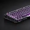 GravaStar Mercury V75 Lite Transparent Black 75% Hall-Effect Magnetic Switch Gaming Keyboard