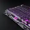 GravaStar Mercury V75 Lite Transparent Black 75% Hall-Effect Magnetic Switch Gaming Keyboard