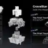 GravaStar Mercury V75 Mecha Gray – 75% Hall-Effect Magnetic Switch Gaming Keyboard