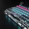 GravaStar Mercury V75 Pro Cyberpunk Edition 75% Hall-Effect Gaming Keyboard – Neon Industrial Design
