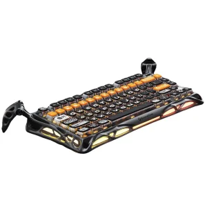 GravaStar Mercury K1 Pro 75% Wireless Mechanical Gaming Keyboard - CyberFlare